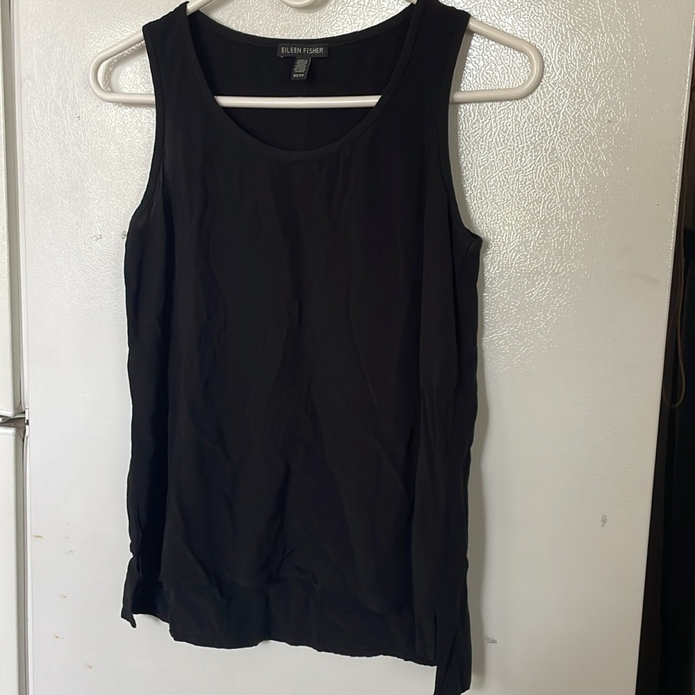 Eileen Fisher XS Classic Black‎ Tank Top